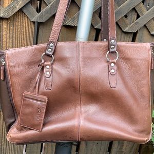 Button laptop briefcase